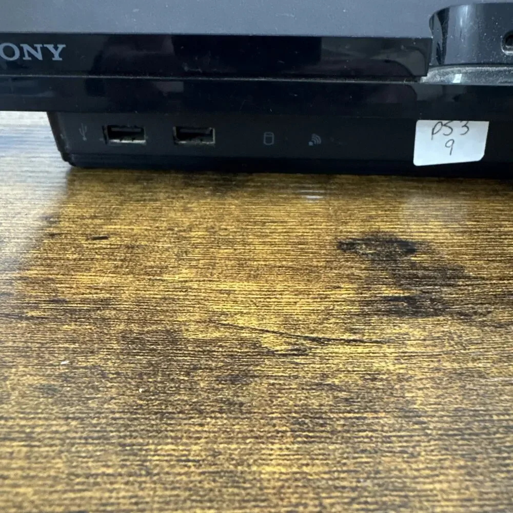 Sony PlayStation 3 Fat PS3 120GB Black Console Gaming System CECH-2001A